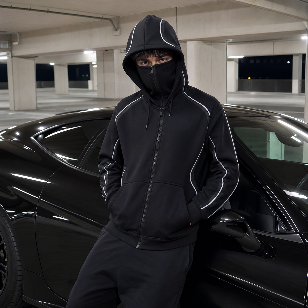 RevZips Silver Edition with car