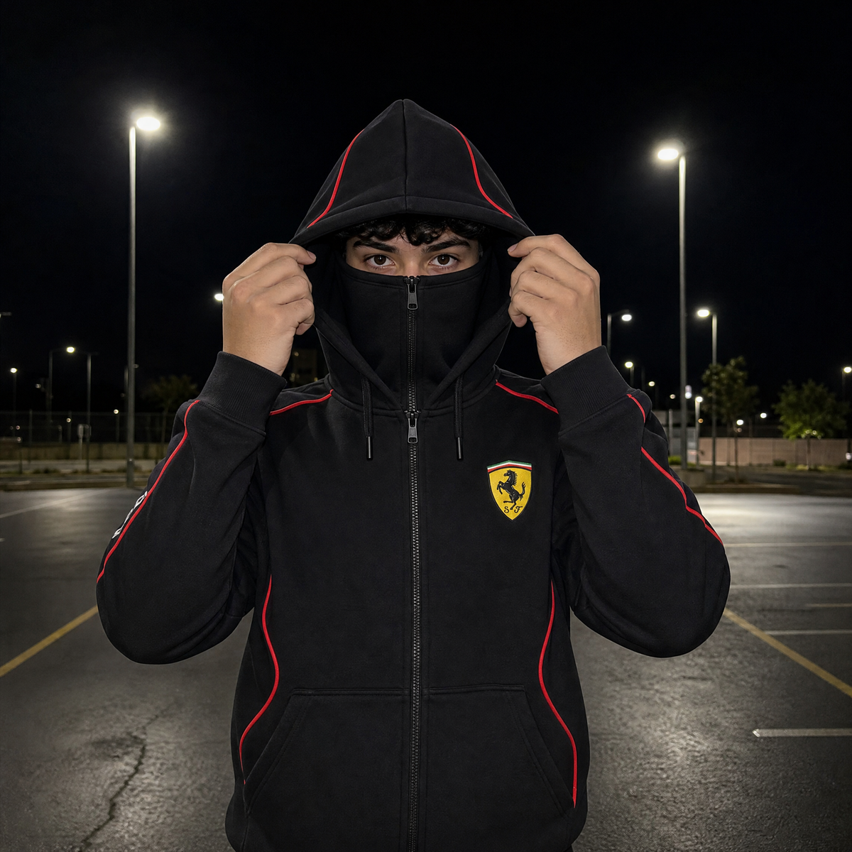 RevZips Rosso Edition worn